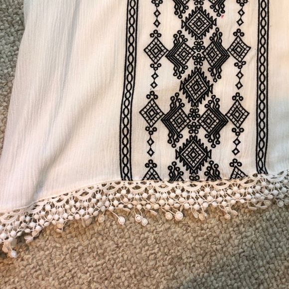 INC White Summer Blouse - Picture 9 of 11